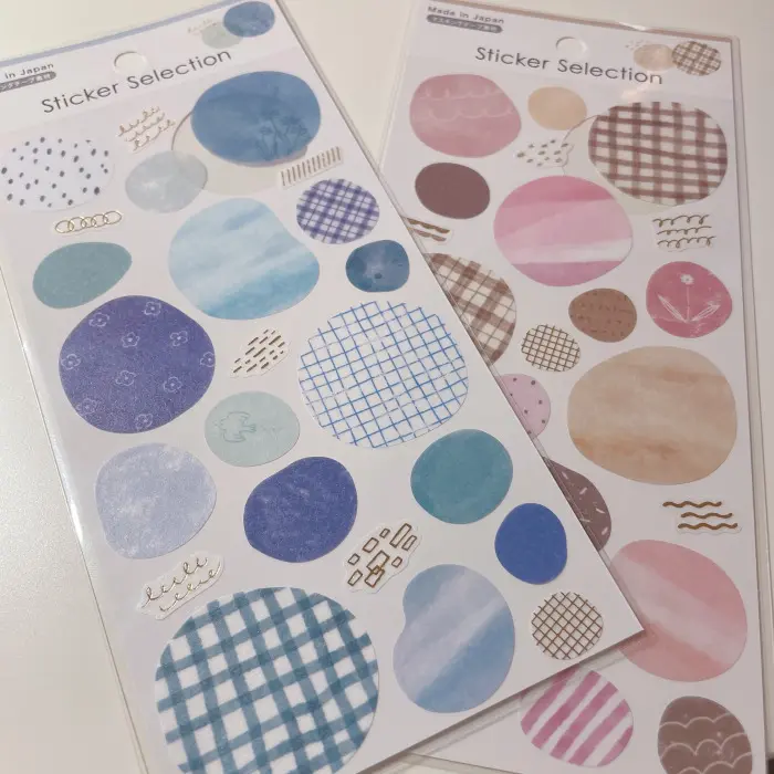 stickers haul - background