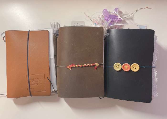 my passport size travelers notebooks