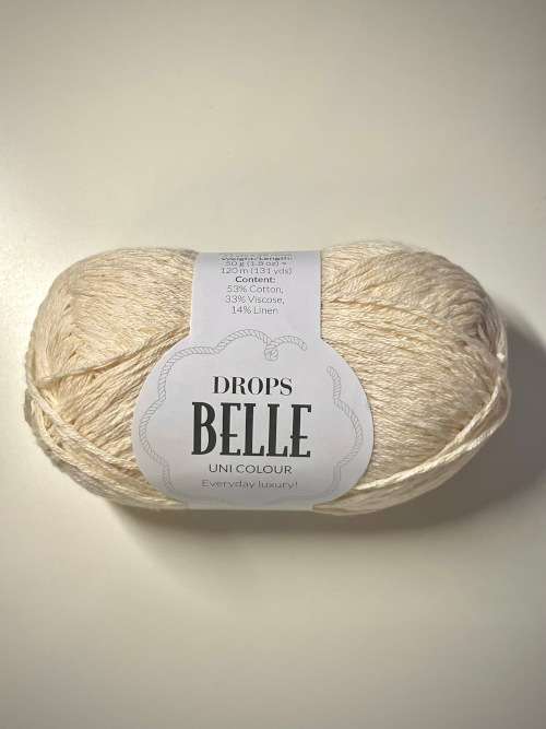 Yarn Drop Belle Ivory