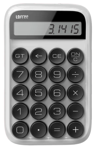 lofree retro digit calculator