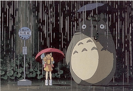 my first japanese movie: totoro