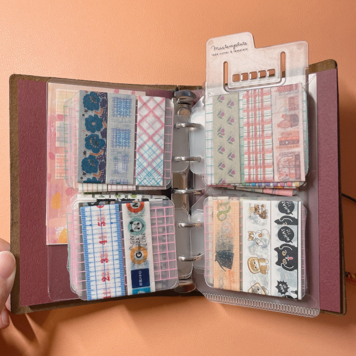 DIY Washi Tape Binder with Travelers Notebook-img