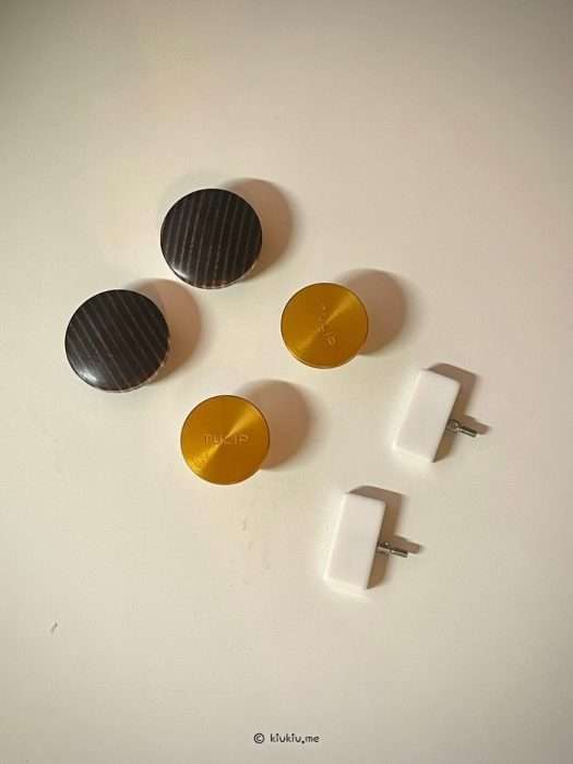 Cable stopper comparison between Lantern Moon, CarryC, and ChiaoGoo
