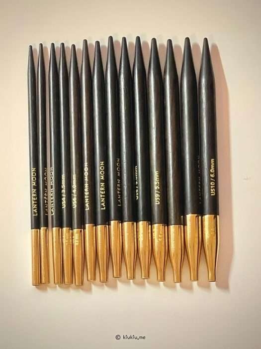 Full set of Lantern Moon interchangeable needle tips