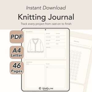 Printable Knitting Journal-img