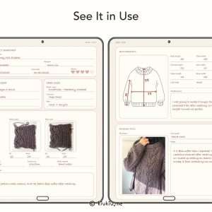 Printable Knitting Journal: For Knitters Who Want to Keep Every Project-img